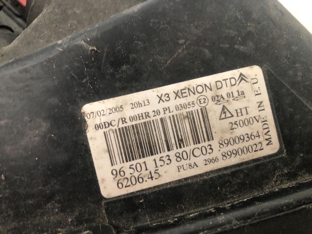 bontott CITROËN C5 Jobb Xenon Fényszóró