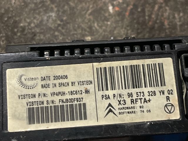 bontott CITROËN C5 Klíma Kapcsoló