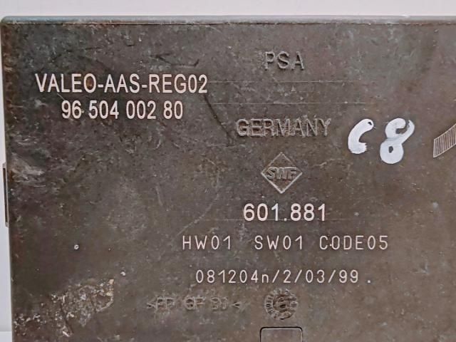 bontott CITROËN C5 Komfort Elektronika