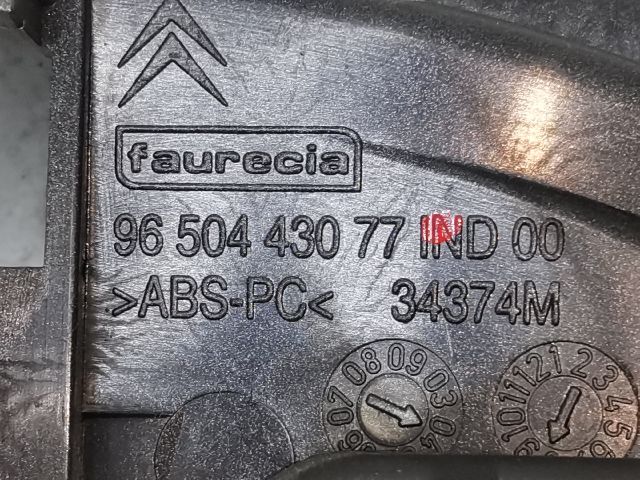 bontott CITROËN C5 Középkonzol Keret