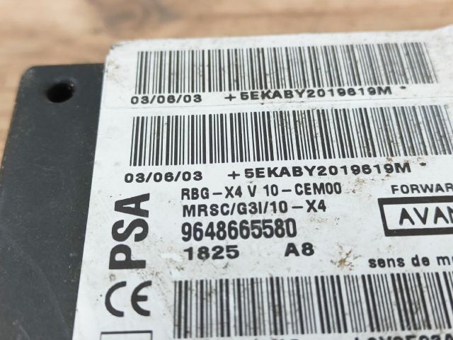 bontott CITROËN C5 Légzsák Elektronika