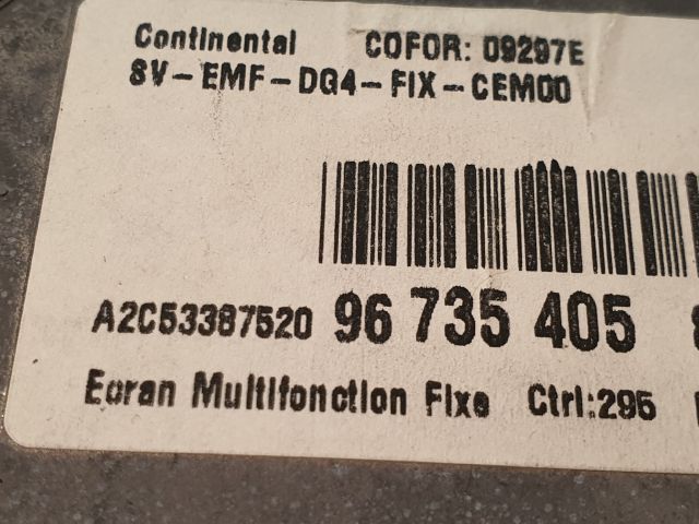 bontott CITROËN C5 Multifunkciós Kijelző