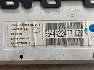 bontott CITROËN C5 Multifunkciós Kijelző