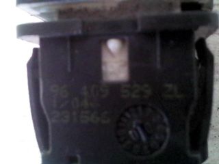 bontott CITROËN C5 Műszerfal Fényerő Szabályzó