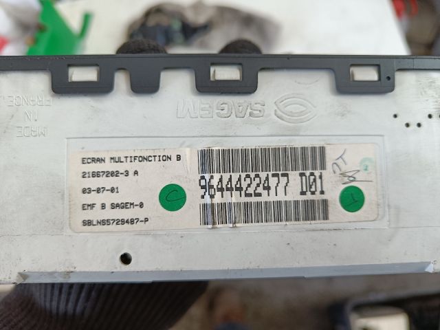 bontott CITROËN C5 Óra (Időmérő)