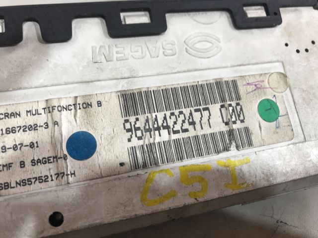 bontott CITROËN C5 Óra (Időmérő)