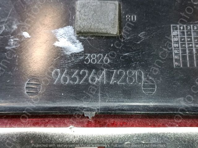 bontott CITROËN C5 Pótféklámpa