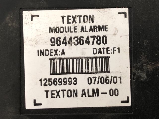 bontott CITROËN C5 Riasztó Központ