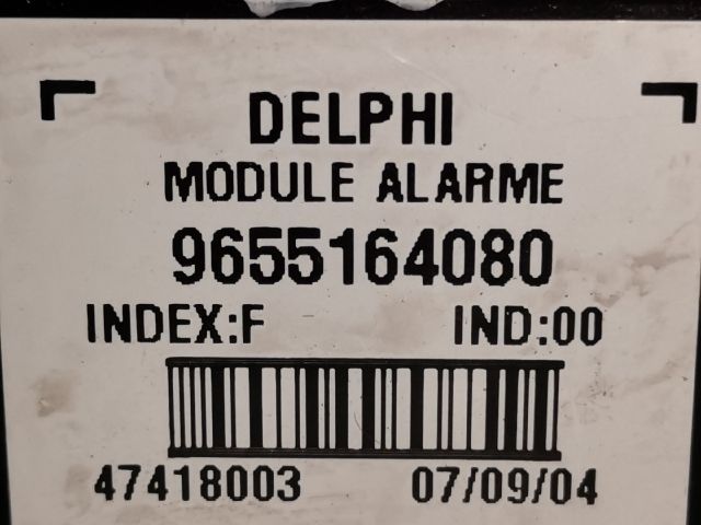 bontott CITROËN C5 Riasztó Központ