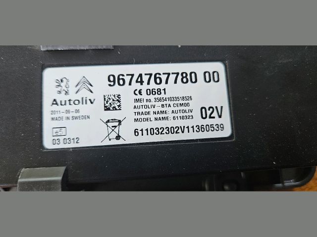 bontott CITROËN C5 Telefon Elektronika