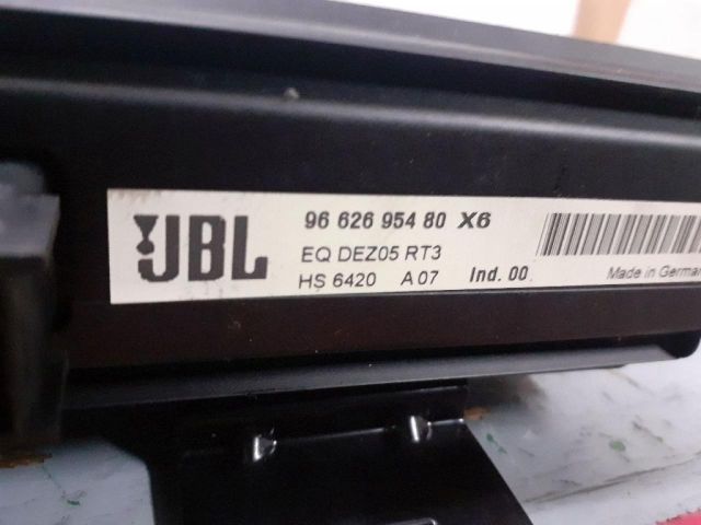 bontott CITROËN C6 Végfok