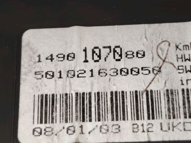 bontott CITROËN C8 Kilométeróra