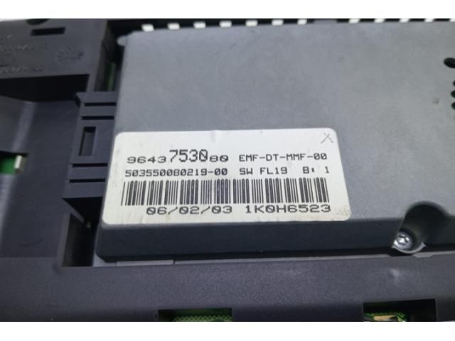 bontott CITROËN C8 Kilométeróra