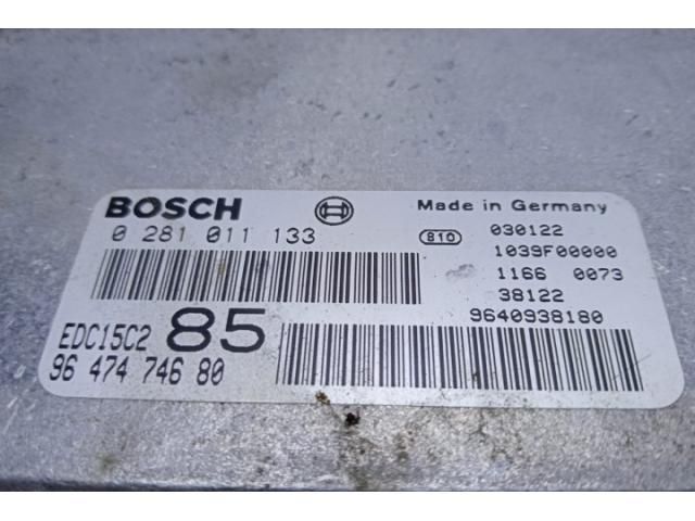 bontott CITROËN C8 Motorvezérlő