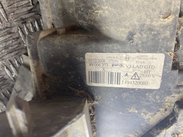 bontott CITROËN C8 Bal Fényszóró