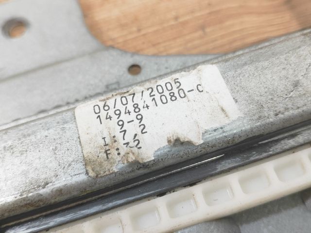 bontott CITROËN C8 Bal hátsó Ablakemelő Szerkezet (Elektromos)