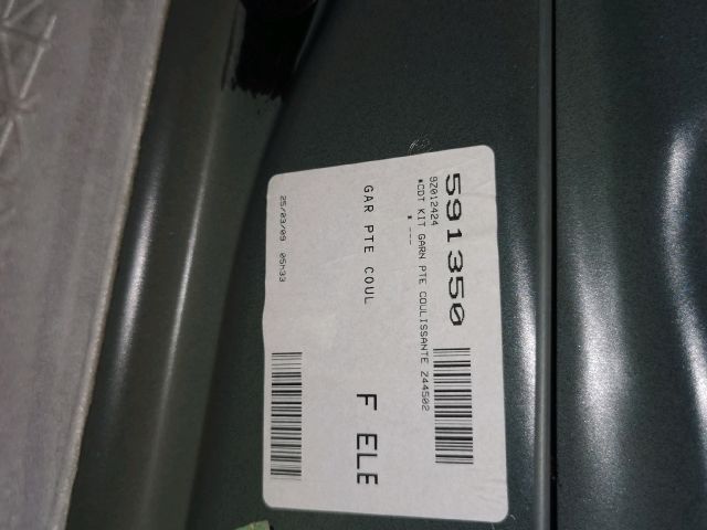 bontott CITROËN C8 Bal hátsó Ajtó (Üres lemez)