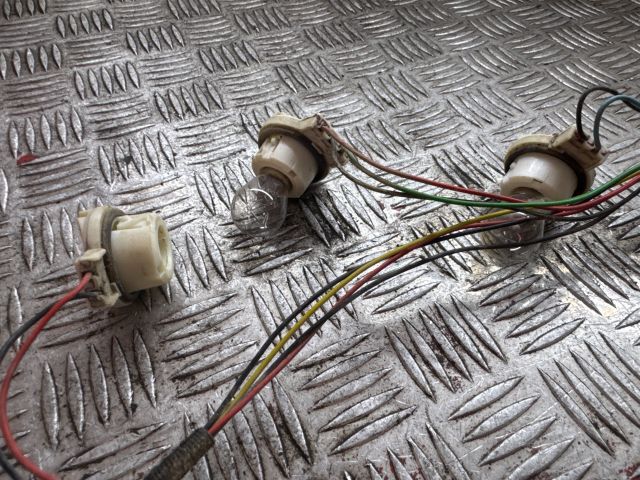 bontott CITROËN C8 Bal Hátsó Lámpa Foglalat