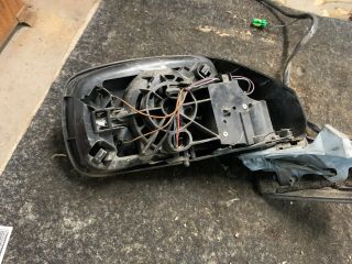 bontott CITROËN C8 Bal Visszapillantó Tükör (Elektromos)