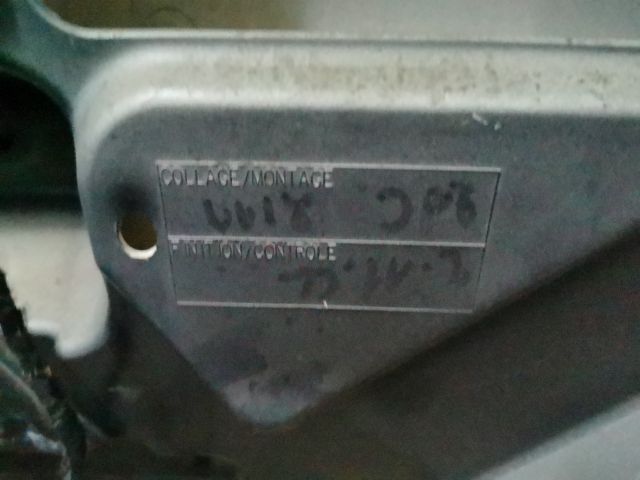 bontott CITROËN C8 Csomagtérajtó (Részeivel)