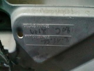 bontott CITROËN C8 Csomagtérajtó (Részeivel)