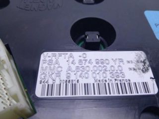 bontott CITROËN C8 Fűtéskapcsoló (manuális klímás)