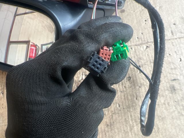 bontott CITROËN C8 Jobb Visszapillantó Tükör (Elektromos)