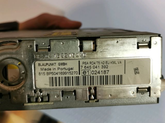 bontott CITROËN C8 Rádió / CD