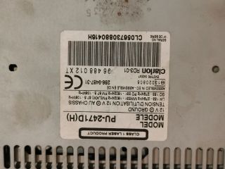 bontott CITROËN C8 Rádió / CD