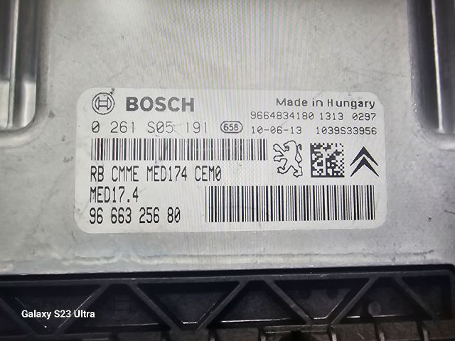 bontott CITROËN DS3 Motorvezérlő