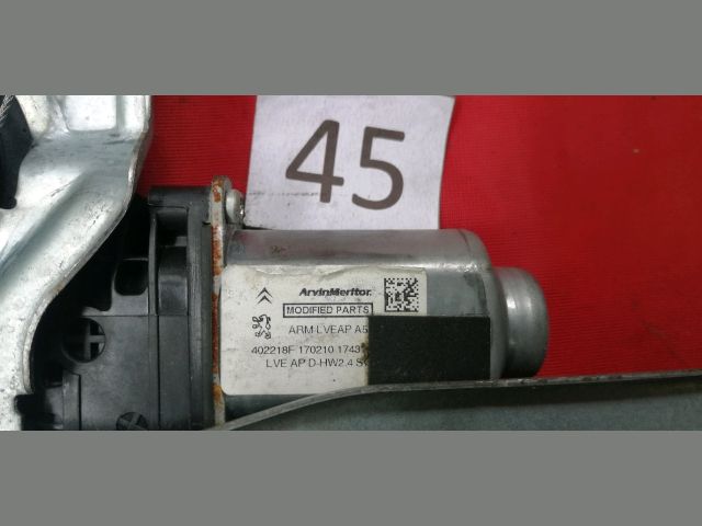 bontott CITROËN DS3 Bal első Ablakemelő Szerkezet (Elektromos)