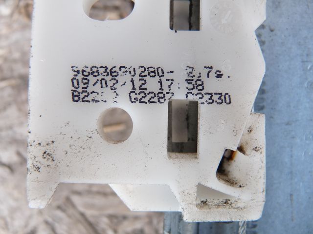 bontott CITROËN DS3 Bal első Ablakemelő Szerkezet (Elektromos)