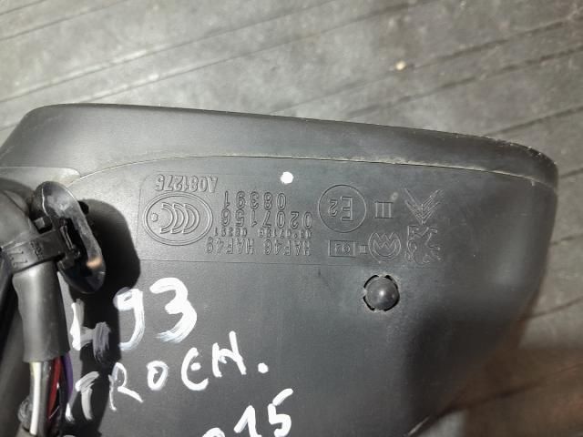 bontott CITROËN DS3 Jobb Visszapillantó Tükör (Elektromos)