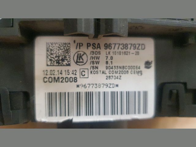 bontott CITROËN DS3 Komplett Kormánykapcsoló (Bajuszkapcsoló)