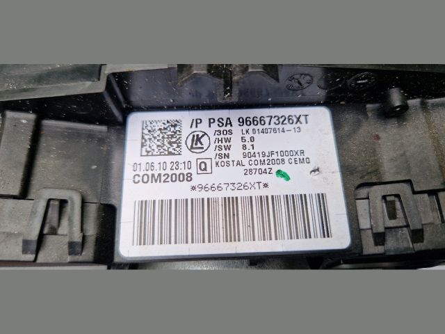 bontott CITROËN DS3 Komplett Kormánykapcsoló (Bajuszkapcsoló)