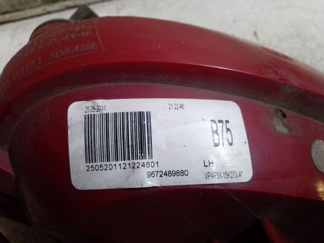 bontott CITROËN DS4 Bal Ködzárófény