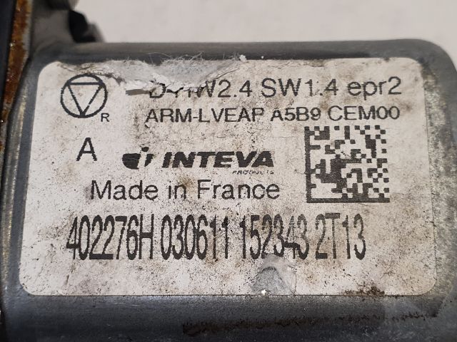 bontott CITROËN DS4 Jobb első Ablakemelő Szerkezet (Elektromos)