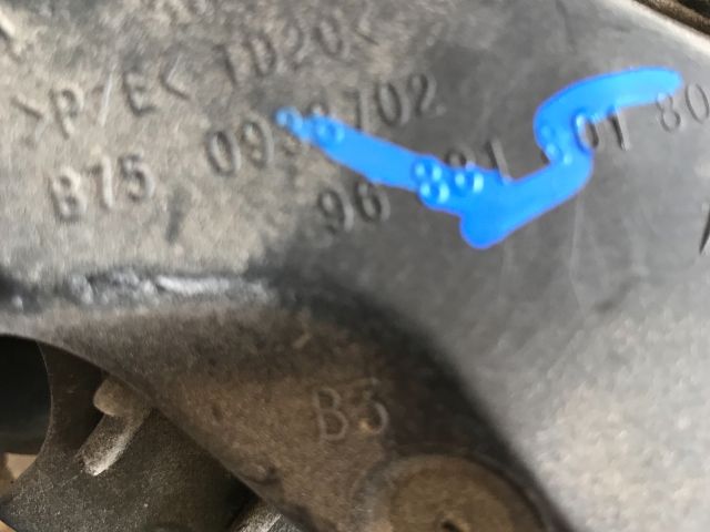 bontott CITROËN DS4 Jobb hátsó Oldal Lökhárító Tartó (Műanyag)