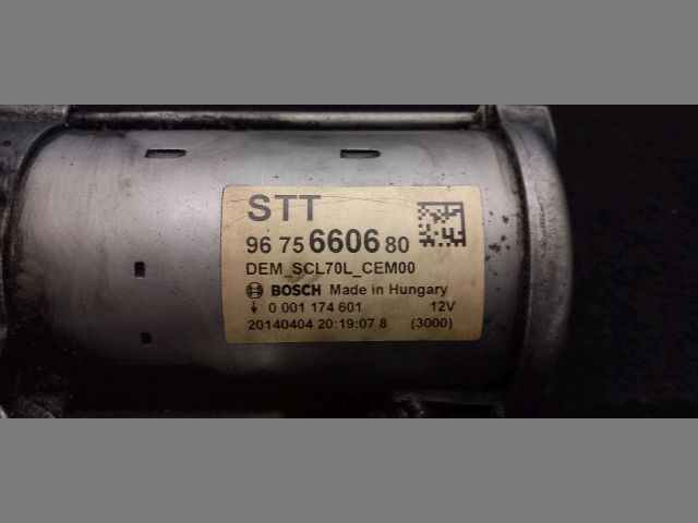 bontott CITROËN DS5 Önindító