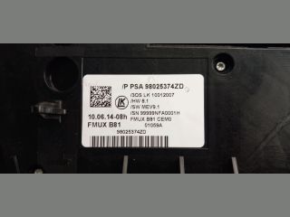 bontott CITROËN DS5 Fűtéskapcsoló (manuális klímás)