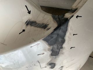 bontott CITROËN DS5 Hátsó Lökhárító (Üresen)