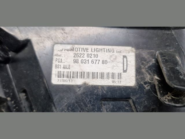 bontott CITROËN DS5 Jobb Hátsó Lámpa