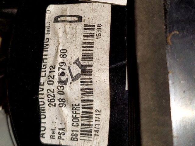 bontott CITROËN DS5 Jobb Hátsó Lámpa