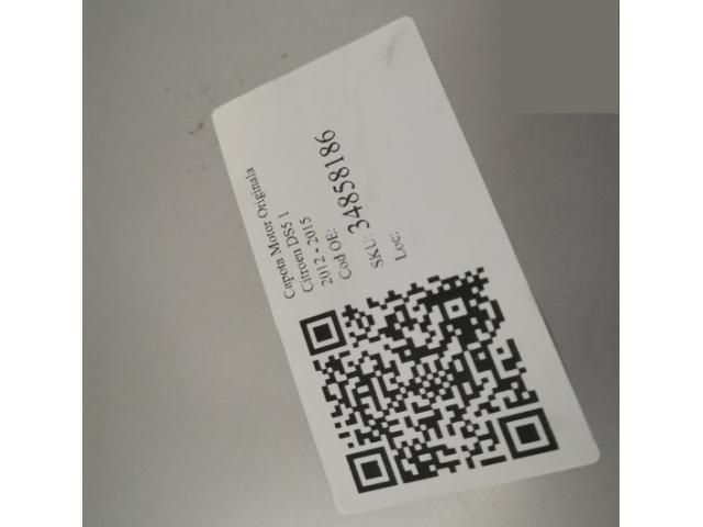 bontott CITROËN DS5 Motorháztető