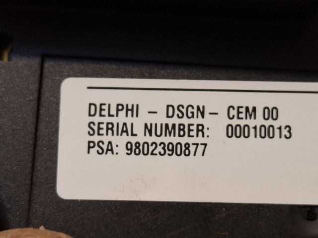 bontott CITROËN DS5 Multimédia Vezérlő