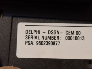 bontott CITROËN DS5 Multimédia Vezérlő