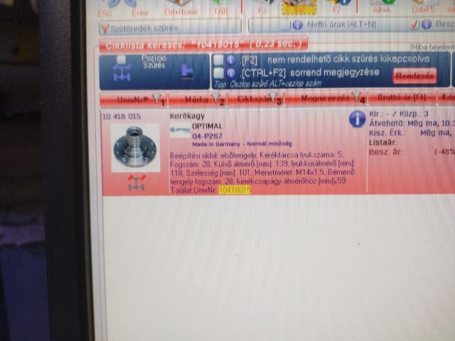 bontott CITROËN JUMPER Első Kerékagy (Pozíciófüggetlen)