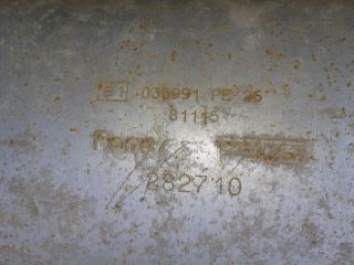 bontott CITROËN JUMPER Középső Kipufogó Dob