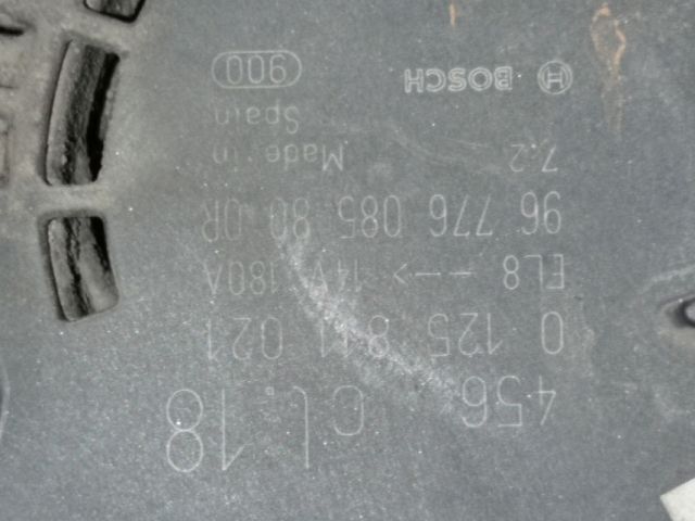 bontott CITROËN JUMPER Generátor