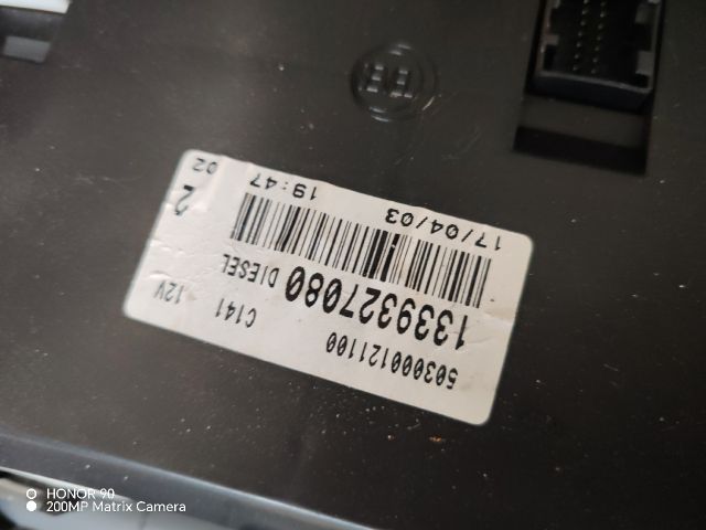 bontott CITROËN JUMPER Kilométeróra